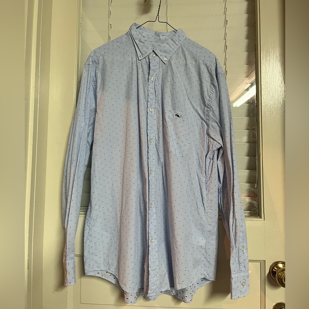 Vineyard Vines Classic Fit Tucker Shirt Large - Picture 2 of 8